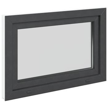 Kellerfenster RISOR 90x60 cm Dreh Kipp DIN Links Anthrazit