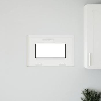 Kellerfenster RISOR 60x40 cm Kipp 3-fach Verglasung Weiß