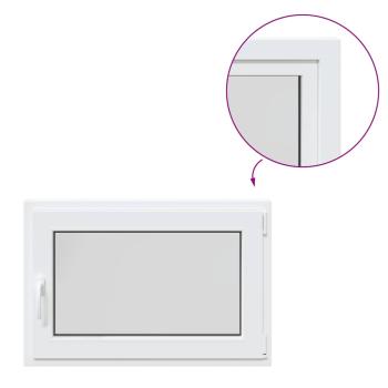 Kellerfenster RISOR 90x60 cm Dreh Kipp DIN Rechts Weiß