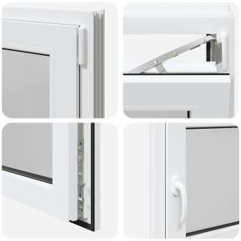 Kellerfenster RISOR 90x60 cm Dreh Kipp DIN Rechts Weiß