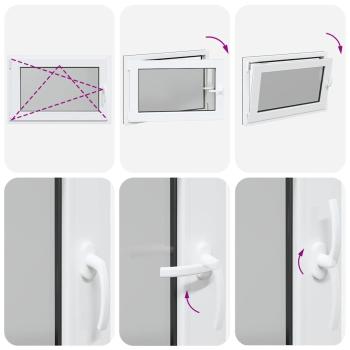 Kellerfenster RISOR 90x60 cm Dreh Kipp DIN Links Anthrazit