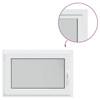 Kellerfenster RISOR 90x60 cm Dreh Kipp DIN Links Weiß