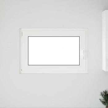 Kellerfenster RISOR 90x60 cm Dreh Kipp DIN Links Weiß