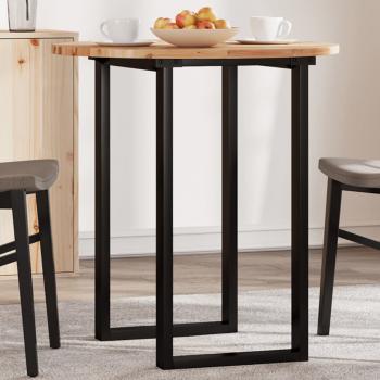 ARDEBO.de - Tischplatte Rund Ø70x2 cm Massivholz Akazie