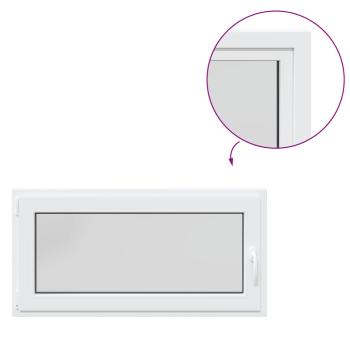 Kellerfenster RISOR 120x60 cm Dreh Kipp DIN Links Weiß