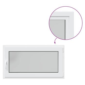 Kellerfenster RISOR 110x50 cm Dreh Kipp DIN Rechts Weiß