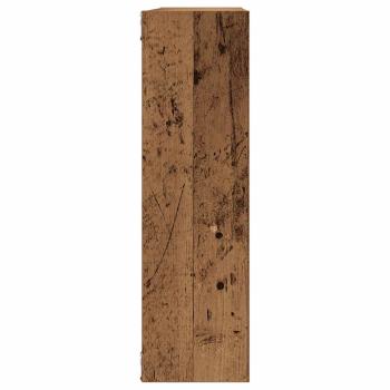 Wandregal Altholz-Optik 75x16x55 cm Holzwerkstoff