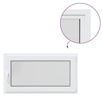 Kellerfenster RISOR 110x50 cm Dreh Kipp DIN Rechts Weiß