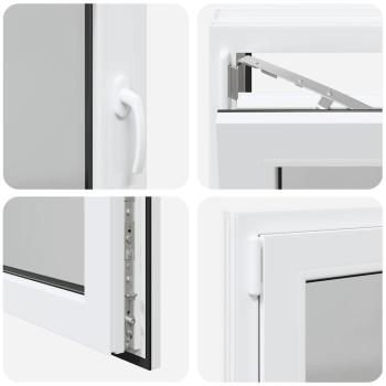 Kellerfenster RISOR 110x60 cm Dreh Kipp DIN Links Weiß