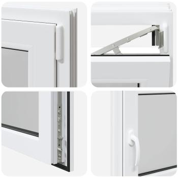 Kellerfenster RISOR 120x60 cm Dreh Kipp DIN Rechts Weiß