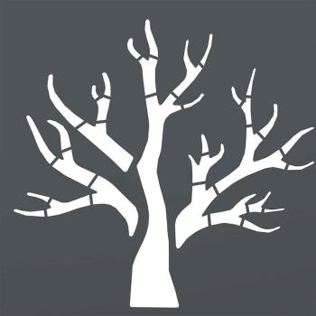 Brennholzregal Anthrazit 40x40x40 cm Kaltgewalzter Stahl