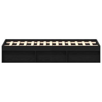 Bettgestell ohne Matratze Braun Eichen-Optik 150x200 cm