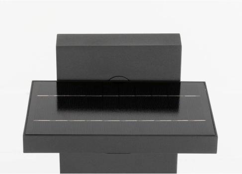 SLV ABRIDOR Wandaufbauleuchte, Outdoor, Hybrid Solar- und Netzstrom, Bewegungsmelder, 2200/2700K, IP65, anthrazit (1008542)
