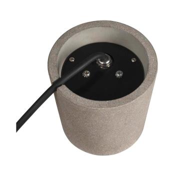 SLV CONCRETO FL Stehleuchte, rund, GU10, max. 10W, Beton, grau (1006408)
