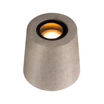 SLV CONCRETO FL Stehleuchte, rund, GU10, max. 10W, Beton, grau (1006408)