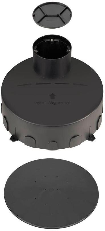 ARDEBO.de SLV Montagegehäuse für DASAR M Bodeneinbauleuchte, Ø 31cm (1007822)