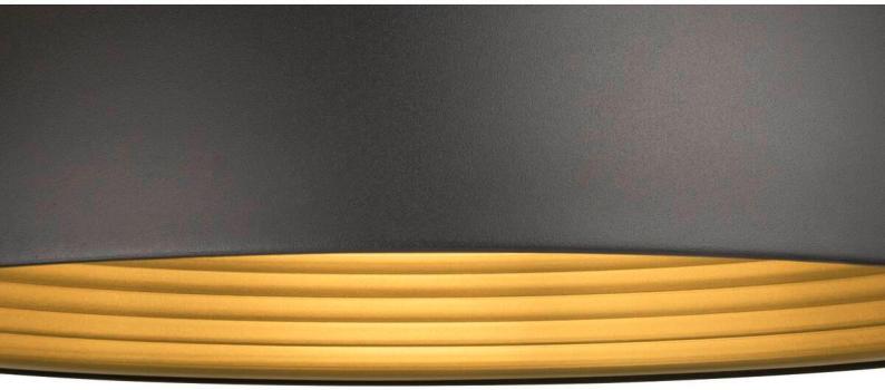 SLV FORCHINI M 50 Pendelleuchte, E27, Pendellänge 150cm, 1x max. 40W, Ø 50cm, Stahl, matt schwarz/matt gold (1008537)
