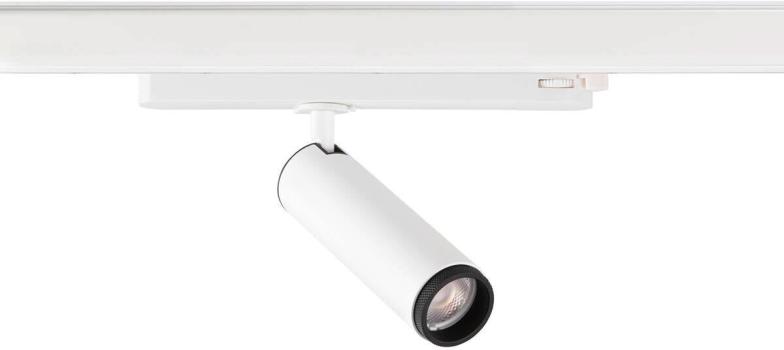 SLV GRIP! M Spot für 3-Phasen Hochvolt-Schienen-System, Ø4,3cm, 3000K, Phase, 20W, weiß/schwarz (1008443)