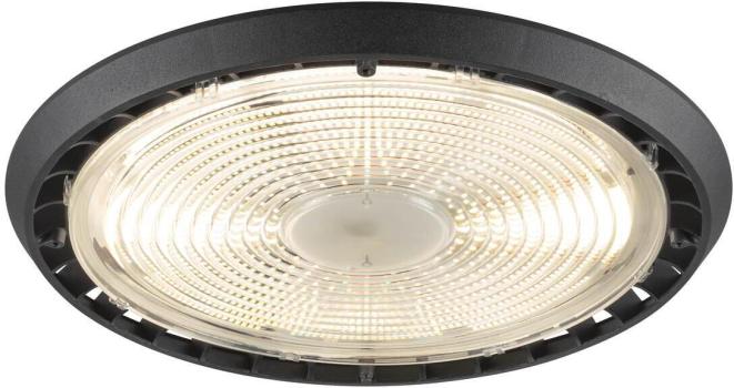 ARDEBO.de SLV HIGHBAY V 330 Pendelleuchte, Ø330mm, 100/120/170/200W, 4000K, IP65, schwarz (1007679)