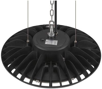 SLV HIGHBAY V 330 Pendelleuchte, Ø330mm, 100/120/170/200W, 4000K, IP65, schwarz (1007679)