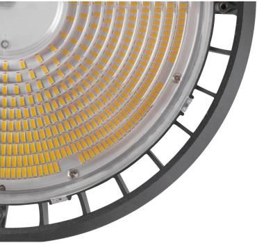 SLV HIGHBAY V 330 Pendelleuchte, Ø330mm, 100/120/170/200W, 4000K, IP65, schwarz (1007679)