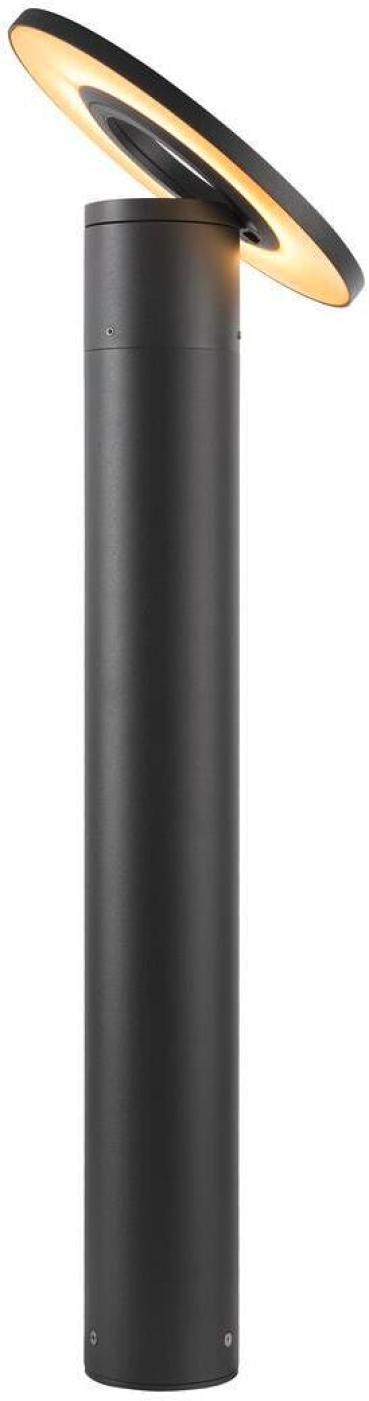 SLV I-RING Stehleuchte, Outdoor, IP65, dreh- und schwenkbar, 9,2W, 3000K, anthrazit (1007237)