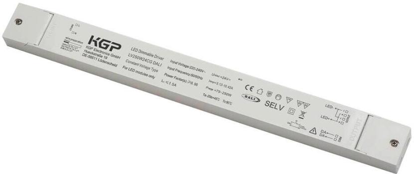 ARDEBO.de SLV LED Netzteil, 250W, 24V, DALI dimmbar, weiß (1007257)