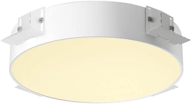 ARDEBO.de SLV MEDO 40 Deckeneinbauleuchte, Ø 38cm, ohne Rahmen, rund, 16W, 3000/4000K, weiß (1008632)