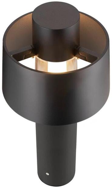 SLV PHOTONI CYL 45 Stehleuchte, zylindrisch, Höhe 45cm, 13W, E27, IP65, schwarz (1008195)