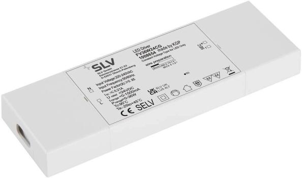 ARDEBO.de SLV LED Netzteil, 36W, 24V, weiß (1008654)