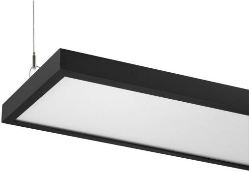 SLV WORKLIGHT PRO 120 Pendelleuchte, DALI dimmbar, Länge 120cm, 50W, 4000K, schwarz (1007468)