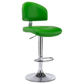 Barhocker 2 Stk. Grün Kunstleder