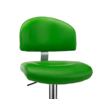 Barhocker 2 Stk. Grün Kunstleder