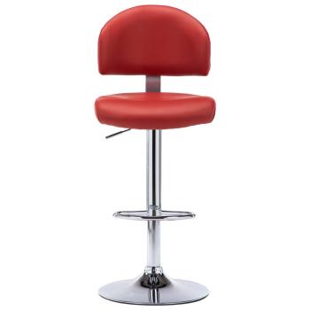 Barhocker Weinrot Kunstleder