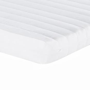 Tagesbett Ausziehbar mit Schubladen Hellgrau 90x190 cm Stoff