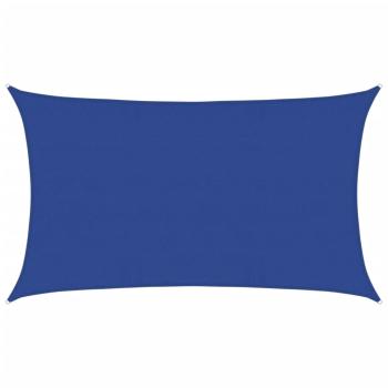 Sonnensegel 160 g/m² Rechteckig Blau 5x8 m HDPE