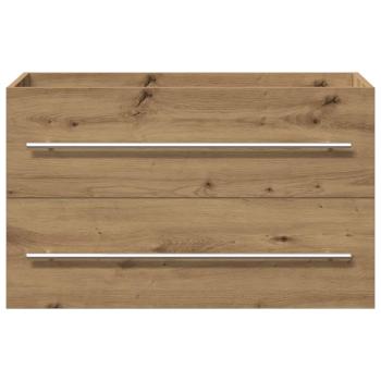 Waschbeckenunterschrank Artisan-Eiche 80x38,5x48 cm