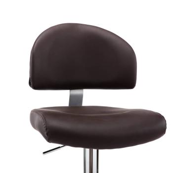 Barhocker Braun Kunstleder