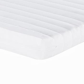 Tagesbett Ausziehbar mit Matratzen Schwarz 90x190 cm Stoff