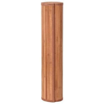 Teppich Rechteckig Braun 60x400 cm Bambus