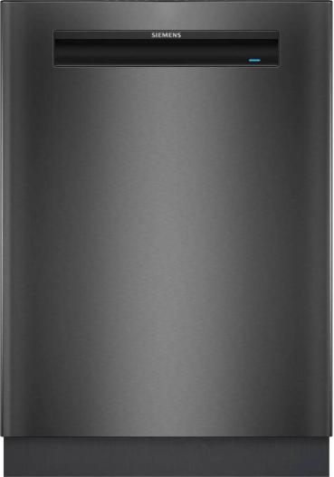 ARDEBO.de Siemens SN13HC72CS iQ300 Unterbau-Geschirrspüler, 60 cm breit, 14 Maßgedekcke, aquaStop, Home Connect, intensiveZone, gebürsteter schwarzer Stahl, Anti-Fingerprint