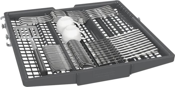 Siemens SN13HC72CS iQ300 Unterbau-Geschirrspüler, 60 cm breit, 14 Maßgedekcke, aquaStop, Home Connect, intensiveZone, gebürsteter schwarzer Stahl, Anti-Fingerprint