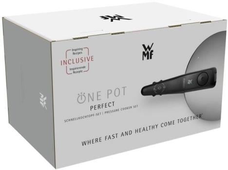 WMF Perfect One Pot Schnellkochtopf-Set, 22 cm, 4,5 Liter und 3,0 Liter
