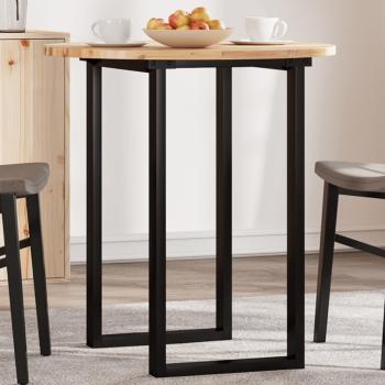 ARDEBO.de - Tischplatte Rund Ø70x2 cm Massivholz Akazie