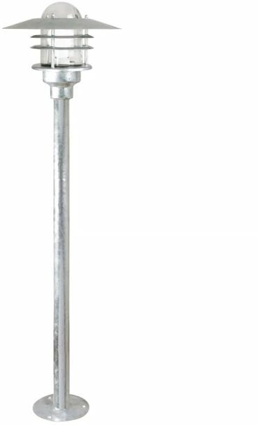 ARDEBO.de Nordlux Agger Pollerleuchte, E27, IP54, 60W, verzinkt (74528031)