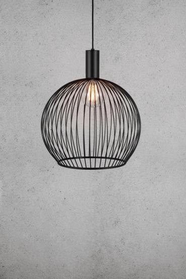 Nordlux Aver 50 Pendelleuchte, E27, 60W, schwarz (84263003)