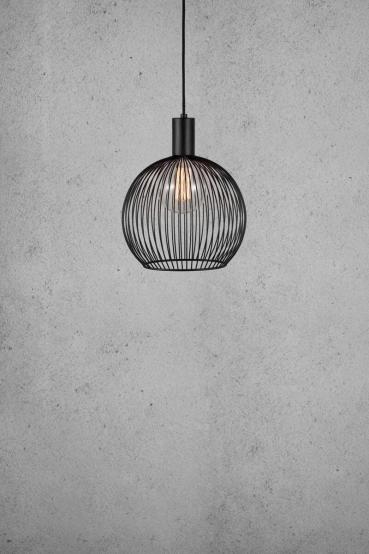 Nordlux Aver 30 Pendelleuchte, E27, 60W, schwarz (84243003)