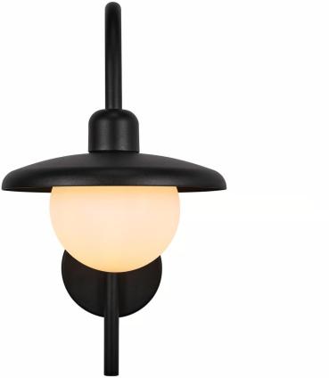 Nordlux Berlo Wandleuchte, E27, 10W, schwarz (2418191003)