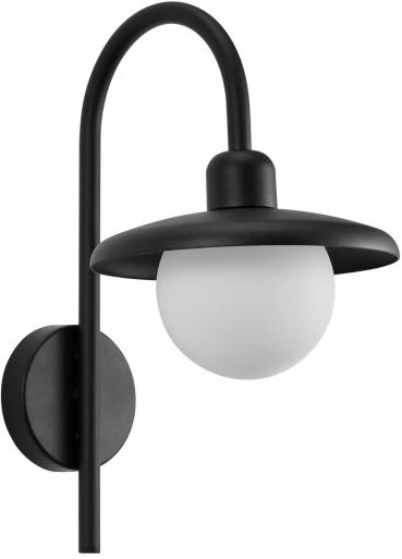 Nordlux Berlo Wandleuchte, E27, 10W, schwarz (2418191003)