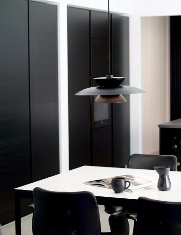 Nordlux Carmen 45 Pendelleuchte, E27, 40W, schwarz (2213603003)